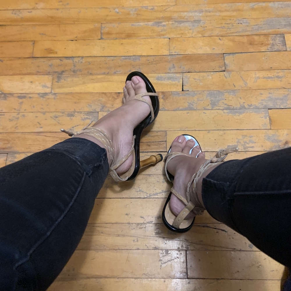 US7.5 Gucci Bamboo Heel Tom Ford era